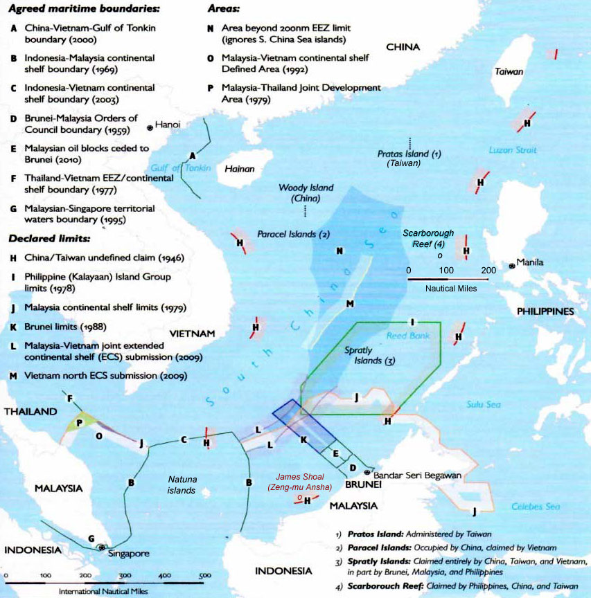 Sea Routes in Disputed Territories